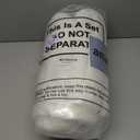 Frienda 2 Pack 5" x 24" x 24"Upholstery High Density Foam Cushion Replacement Square Cut to Size Foam Couch for Chair Couches Padding Shipping Packing DIY Cosplay Projects(White)