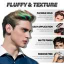 5 x Texture Powder for Men&Women, Volumizing and Texturizing Hair Styling Powder for Men Creates Volume Matte, Lightweight Finish, Men's Hair Root lifting powder Easy to Apply-Travel Essentials(1.05 oz)
