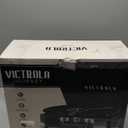 Victrola Journey Bluetooth Portable Suitcase Record Player  with Built-in Speakers, 3 Speed Vinyl Record Player, RCA Out, Headphone Jack (Gray)