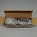 1.98" Trailer Wheel Bearing Protectors, Chromed Stainless Steel Axle Bearing Protective Kit with Dust Cap & Auto Check for Boat Trailer, Utility Trailer, Snowmobile, RV and ATV - 4 Pack