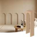 Art3dwallpanels Wall Molding Panels Kit, Pre Cut Arch Wainscoting Panels