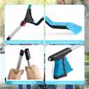 2-Pack Grabber Tool, 32" Long Reacher Grabber Pickup Tool, Trash Picker Grabber for Elderly Grab It Reaching Tool, Garbage Picker Upper Grabber, Litter Pick Up Grab Tool, Claw Grabber