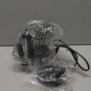 Amazon Basics Electric Kettle with Glass Carafe for Tea and Coffee, Fast Boiling, Auto Shut-Off, Boil-Dry Protection, Temperature Control, Removable Filter, 1 Liter, 1500W, BPA-Free