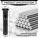 8 Pack 5/8" x3.5in Wheel Studs Dexter Axle Wheel Drive in Studs for 10K & 12K Axle Lug Hub Stud Bolt 007-115-00