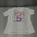 5th Birthday Girl Funny Birthday Mermaid Girl 5 Years Old T-Shirt, M