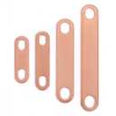 Bus Bars Connector Copper Battery Terminal Connectors, Pack of 10 (Row Pitch 50mm)