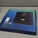 RENPHO Scale for Body Weight, Smart Scale with BMI, Body Fat, Muscle Mass, Bluetooth, 13 Metrics with Large Display, Support App Connection, Black, Elis 2X (11"/280mm)