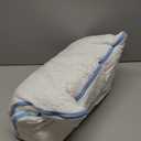 Side and Back Sleeper Pillow for Neck and Shoulder Pain Relief - Shredded Memory Foam Bed Pillow for Sleeping - 100% Adjustable Fill - Queen Size - Modal Washable Case. Extra Fill Included