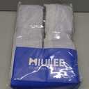 MIULEE Chambray Blue Pinch Pleated 100% Blackout Linen Curtains for Bedroom, Room Darkening Memory Trained Light Blocking Window Curtain 84 inches Long for Living Room, Black Out Pleat Drape, 2 Panels