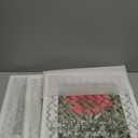 16x16 Picture Frame 3 Pack White Solid Wood for Mat 12x12 Wall Mounting Square Poster Frames