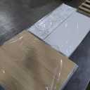 GarveeHome Folding Dining Table, Space Saving Farmhouse Dining Table for 4 Storage Shelf, 6 Wheels Multipose Expandable Kitchen Drop Leaf Table for Small Space (Pear Wood, 47.2"D x 23.6"W x 29.5"H)