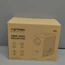 [Electric Focus]Projector with WiFi and Bluetooth, Native 1080P 15,000 Lumens 4K Supported, Agreago Outdoor Movie Projector for Home Theater UP to 300", for iOS/Android/Laptop/TV Stick/HDMI/USB