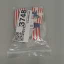 OFFCURVE American Flag Key Fob Cover with Keychain for Mazda, Special Car Key Cover Case Compatible with Mazda 6 3 Hatchback CX30 CX5 CX9 CX10 4-Button Smart Key Holder