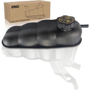 22870828 Engine Coolant Reservoir Tank with Cap Fit for Silverado 1500 Sierra 1500 Suburban Tahoe Yukon Escalade 2007 2008 2009 2010 1011 2012 2013 Coolant Overflow Tank Replace 603-054