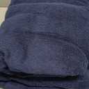 White Classic Luxury Soft Navy Bath Sheet Towels - 650 GSM Cotton Luxury Bath Towels Extra Large 35x70 | Highly Absorbent and Quick Dry | Hotel Collection Extra Large Bath Towels Oversized, 2 Pack (15: Navy Blue)