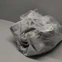 Lahome Moroccan Round Rugs 4Ft Washable Non-Slip Small Round Area Rug for Bedroom Soft White Low-Pile Round Throw Rug, Modern Geometric Print Indoor Circle Rugs for Kitchen Living Room Sofa Nursery