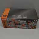 Kids Tool Set 46 PCS, Christmas Birthday Gifts for Kids Ages 3,4,5,6,7,8, Toddler Tool Set with Portable Tool Box & Electronic Toy Drill, Construction Toys Tools for Toddlers, Tool Kits for Boys Girls (Orange)