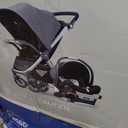 Chicco Bravo 3-in-1 Travel System, Quick-Fold Stroller with Car Seat | Camden/Black, KeyFit 30 car seat, 3 modes, UPF 50+ canopy, one-hand fold, all-wheel suspension, baby travel stroller, Expiry Date 11/2031