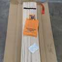 Signature Design by Ashley Wooden Mattress Support Bunkie Board Roll Slat with Nylon Cord, Full, Beige