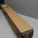 Slide-in Range Rear Filler Kit Black, Universal Triangular Fill Strip, Top Trim Kit Between Stove and Wall for Whirlpool & Most Brand, Aluminum Gap Cover, 30" Long