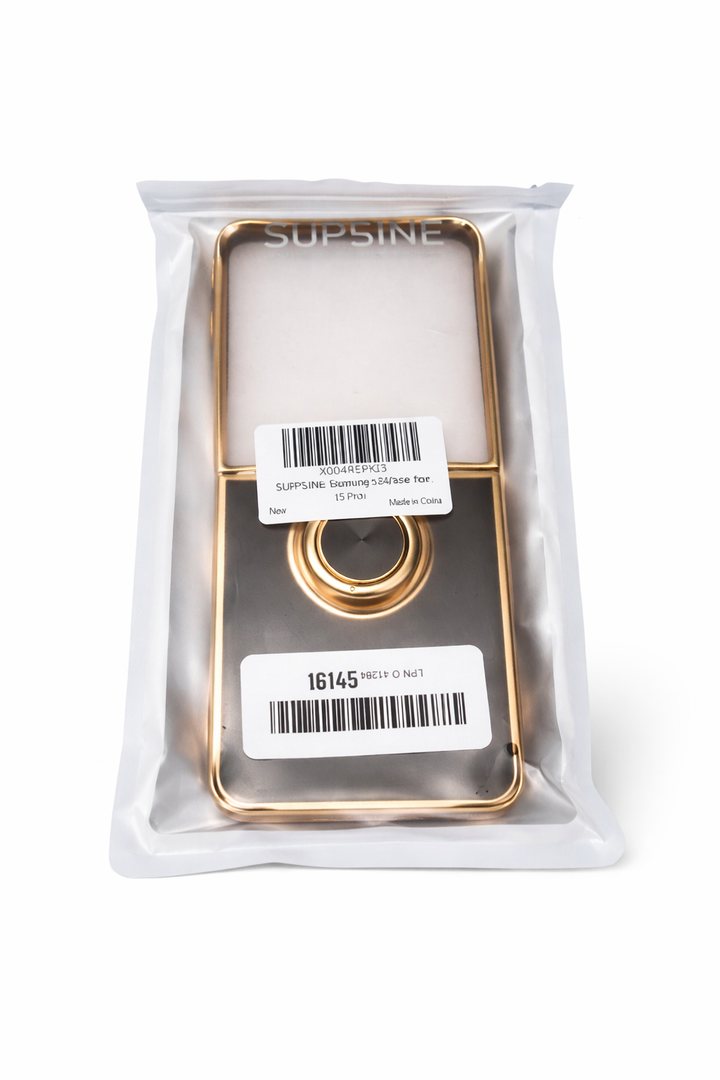 SIOPEINE Protect Your Phone, Samsung S24/S25 Case, Black 