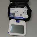 Alcedo Blood Pressure Monitor for Home Use, Automatic Digital BP Machine with Large Cuff for Upper Arm, LCD Screen, 2x120 Memory, Talking Function