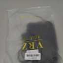 VRZ Pixie Cut Wigs for Black Women Brazilian Curly Pixie Cut Wig Human Hair Glueless Short Layered Wigs With Bangs Natural Black Color No Glue Human Hair Wig for Daily Use (C08#BH Color)