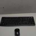 Logitech MK270 Wireless Keyboard and Mouse Combo for Windows, 2.4 GHz Wireless, Compact Mouse, 8 Multimedia and Shortcut Keys, 2-Year Battery Life, for PC, Laptop - Black