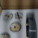 ykolupty 3-Light Gold Chandelier with Dimmable Ceiling Light Crystal Pendant Light for Kitchen Island, Dining Room, Living Room, Entry Hallway