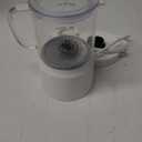 4-in-1 Milk Frother, Electric Milk Frother and Steamer with LED Touch Screen, Ceramic Lining Bottom, Milk Warmer 13.52oz for Lattes, Cappuccinos, and Macchiatos at Home, White