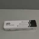 ASOKO Dimmable LED Under Cabinet Lighting Cold White 5000K, 3 Pack 12 inch Linkable Led Under Counter Lights for Kitchen, Shelf, Workbench, Cupboard Lighting, Upgrade UL Listed Plug 24V