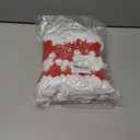 2 x FINGOOO Mini Red Santa Hats,30 Pieces Christmas Hat for Crafts 2.8 x 5 Small Santa Hats for Xmas Party Table Dinner Decorations