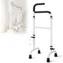 Stair Climbing Assist Cane, Adjustable Stair Stand Assist Bar, Aluminum Alloy Mobility Aid for Elderly, Pregnant Users, Adults, Heavy-Duty Mobility Support