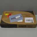 Single LCD Computer Monitor Free-Standing Desk Stand Mount Riser for 13 inch to 32 inch screen with Swivel, Height Adjustable, Rotation, Vesa Base Stand Holds One (1) Screen up to 77Lbs(HT05B-001)) (Black)