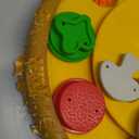 Brightkins Pizza Party! Treat Puzzle - Interactive Dog Toys, Dog Puzzle Toy and Slow Feeder, Enrichment Feeder for Dogs and Cats, Puppy Toys to Keep Them Busy, Cat Enrichment Puzzles ((Pack of 1))