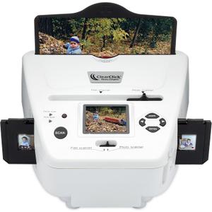 ClearClick Digital Photo, Slide, and Film Scanner With 4 GB Memory Card & Editing Software