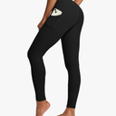 IUGA High Waist Yoga Pants with Pockets, Leggings for Women Tummy Control, Workout Leggings for Women 4 Way Stretch