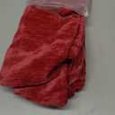 Wine Red Cozy Soft Throw Pillow Covers, Burgundy Decorative Chenille Square Couch Cushion Cases for Sofa Living Room Decor, Set of 2, 20 x 20 Inches