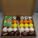 Labrostar Valentines Day Gifts for Kids 30Pack Valentines Cards With Sports Squeeze Balls Valentines Exchange Cards for Boys Girls School Classroom Prizes Party Favors