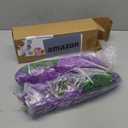 Wisteria Hanging Flowers 24 Pack Artificial Flowers Fake Wisteria Vine Rattan Hanging Garland Silk Flowers String for Party Home Wall Greenery Wedding DecorPurple