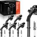 A-Premium Set of 6 Ignition Coil Pack and Iridium Spark Plugs Compatible with Mercedes-Benz W212 Series E300 2015-2016, W212/S212 Series E350 2014-2016, W212 Series E400 2014, 3.5L