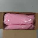 4 Pcs Princess Porch Goose Outfit for 23" 17" Cement Lawn Goose Costume Crown Necklace Tutu Skirt Feather Trim for Princess Outdoor Garden Lawn Art Decor(Pink)