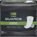 Depend Guards Incontinence Pads for Men, Maximum Absorbency, 52 Count
