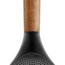 Silicone Rice Paddle with Wooden Handles: Non-Stick Rice Spoon, Mashed Potato Serving Spoon, Heat Resistant Cookware, Protects Surfaces with Gentle Head Design