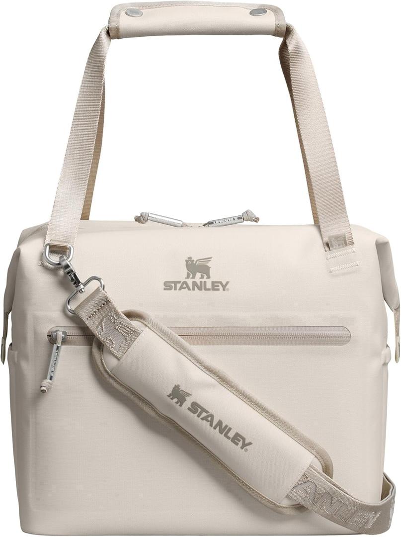 Stanley All Day Julienne Soft Cooler Bag and Lunch Box | Insulated Travel Bag with Zipper | BPA-Free (Cream) Stanley All Day Julienne Soft Cooler Bag and Lunch Box | Insulated Travel Bag with Zipper | BPA-Free (Cream)