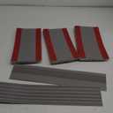 Heavy Duty Wheelchair Ramps - 1.26" Rise Solid Rubber Power Ramp for Door Thresholds, Indoor/Outdoor 17x35/ 11x6