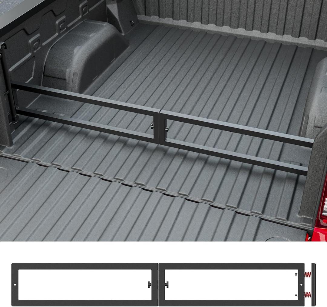 SZYANG Truck Bed Divider Compatible with 2019-2026 Chevy Silverado GMC Sierra 1500 Cargo Manager Molle Panel Truck Bed Organizer Replacement for 2019-2026 Chevy Silverado Accessories