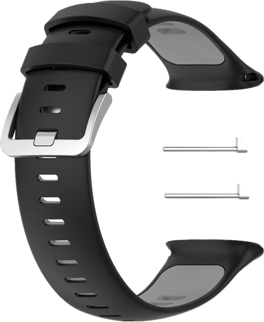 Watch Band Compatible with Polar vantage v2,Adjustable Silicone Sports Strap Replacement Band