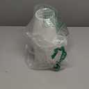 Macarrie 10 Pack Small Lamp Shade Barrel Fabric Lampshade Cover Clip on Table Floor Lamp Wall 3" x 6" x 5" Rustic Beige Linen Eyes Protected Appearance(White)