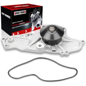 Engine Water Pump Automotive w/Gasket 41184 1351530 Compatible for Honda Accord Crosstour Odyssey Passport Pilot Ridgeline MDX TL J35Z J35A J35Y 3.0L 3.2L 3.5L 3.7L 2003-2022